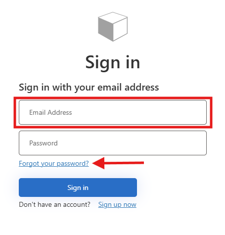 forgot your password