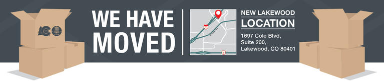 The Lakewood Office has moved to 1697 Cole Blvd., Suite 200, Lakewood, CO 80401